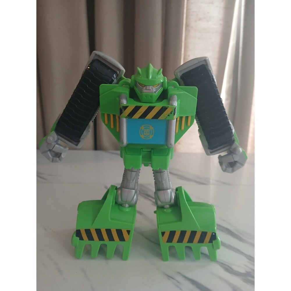 Transformers Rescue Bots Energize Boulder Construction Bot 6" action figure 2012